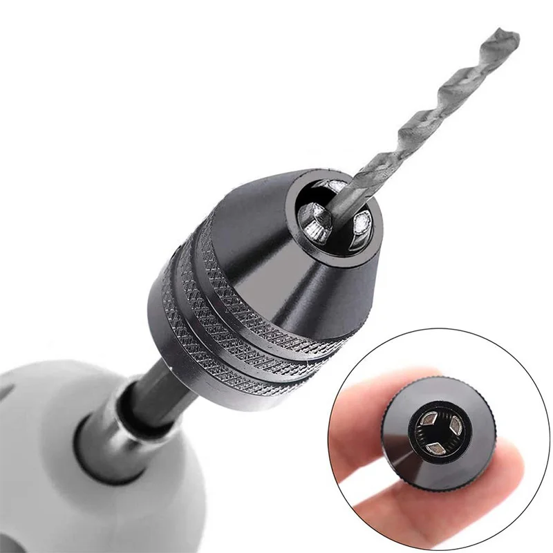 Mini Keyless Drill Chuck 0.3-8 - Power Xchange Tools review and price