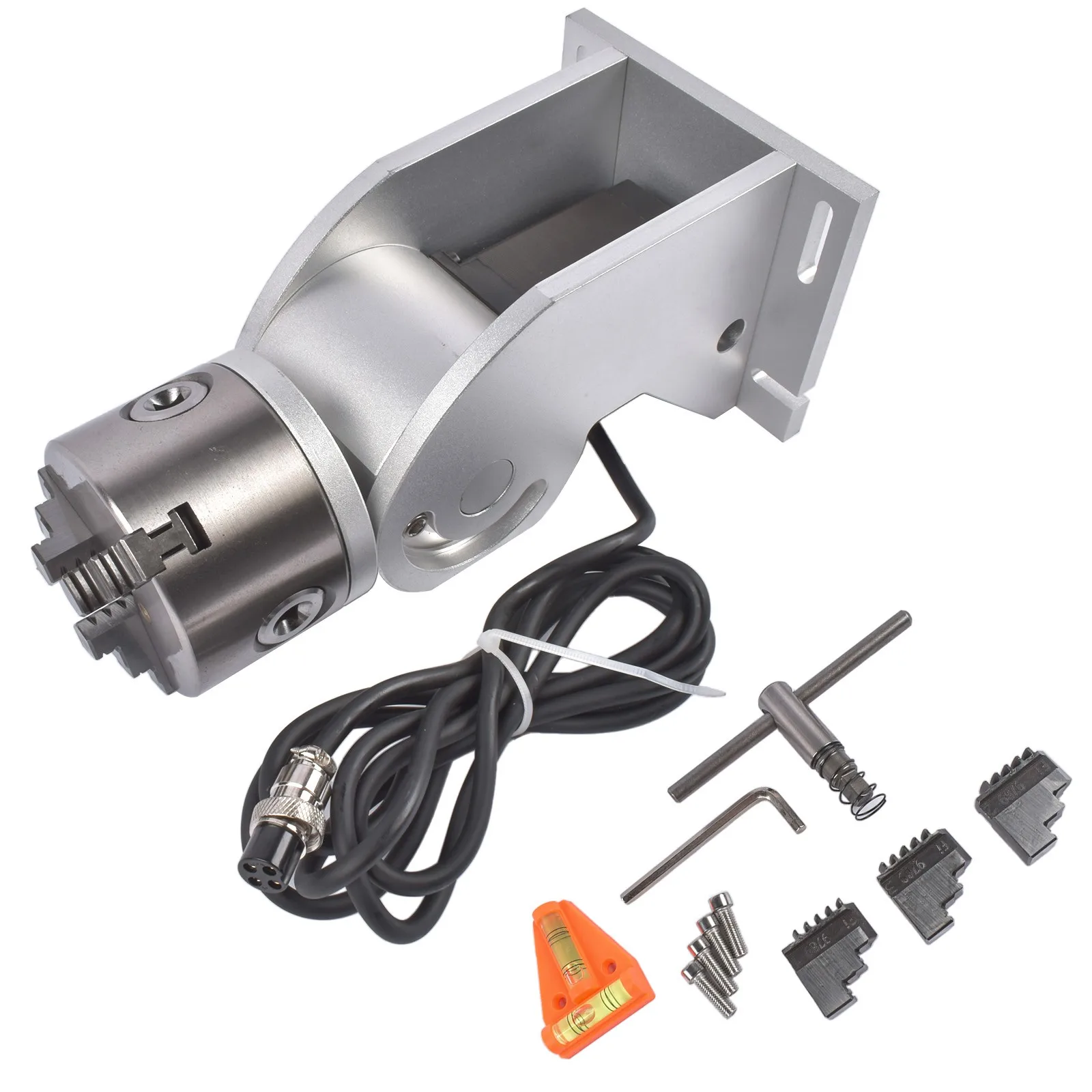 AP02 80mm Lathe Rotary Chuck D - Power Tools With Names review and price